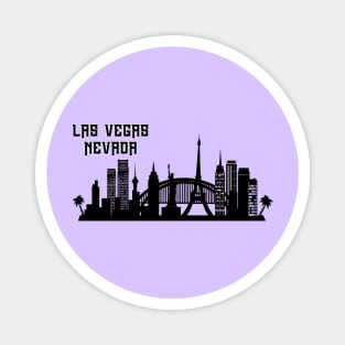 Las Vegas Nevada skyline Magnet